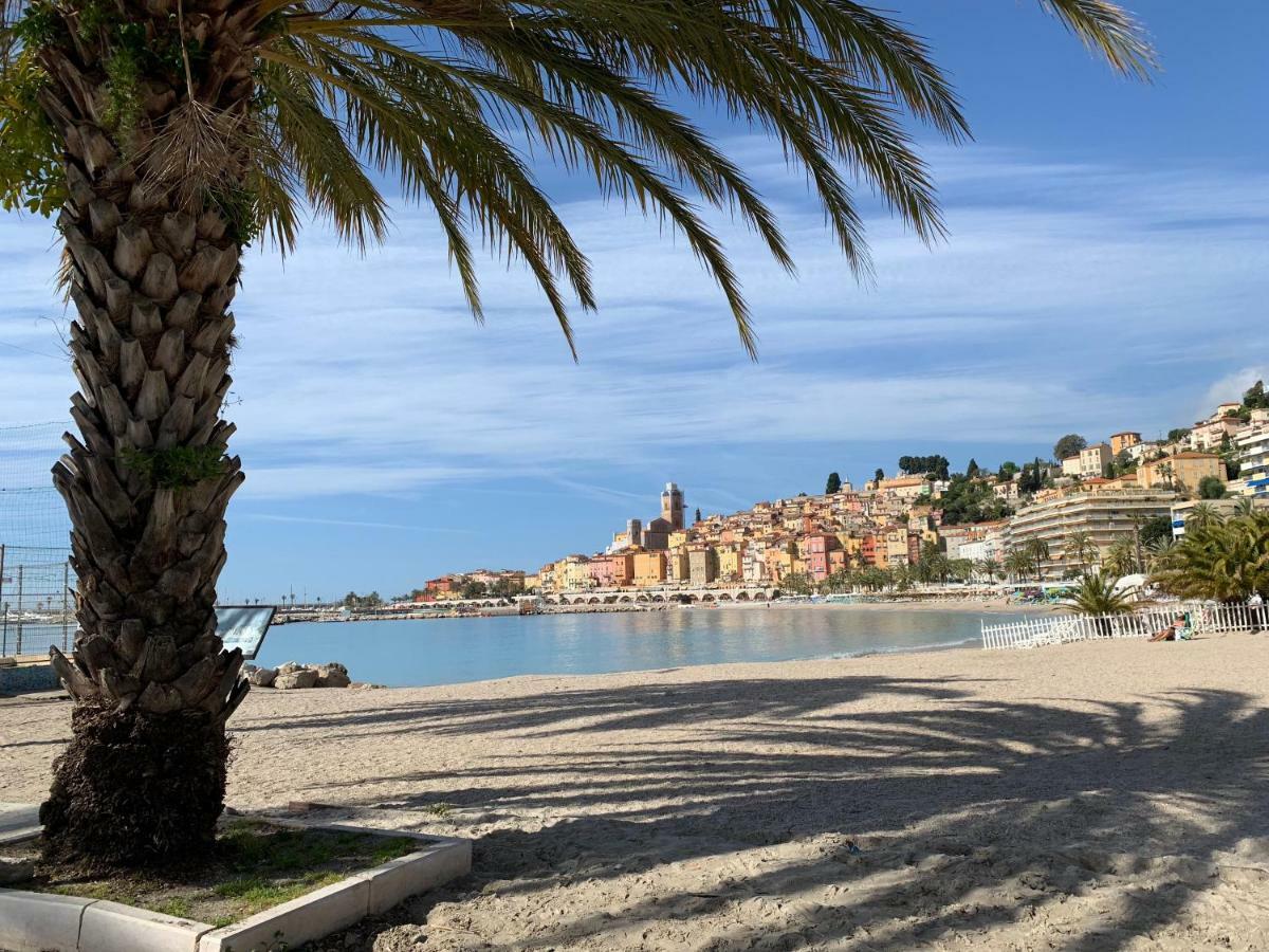 Les Sablettes Apartment Menton Bagian luar foto