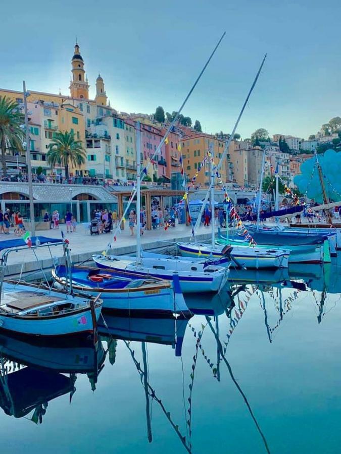 Les Sablettes Apartment Menton Bagian luar foto